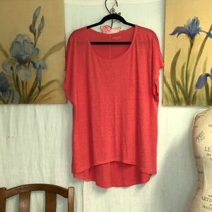 Eileen Fisher short sleeve tunic XL